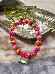 Beaded Bracelet with Charm