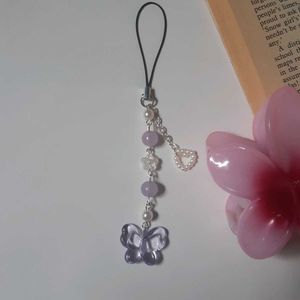 Butterfly Phone Charm Handmade