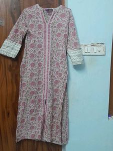 Floral Print Kurta