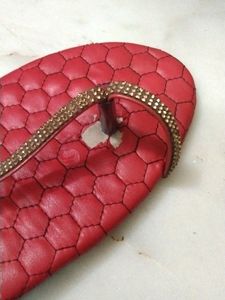 Red Sandals