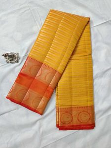 New Zari Organza Saree 2