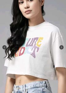 White Crop Top