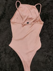 Peach Bodysuit From Forever 21