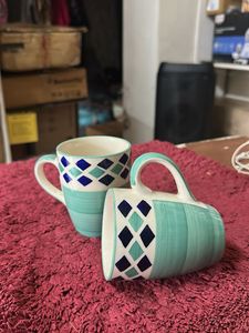 Cute Ceramic Mugs (Set of 2)