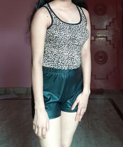 Shein Leopard Print Top