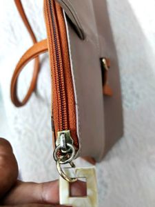 Beige Tote Bag