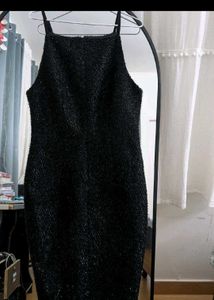 H&amp;M Sparkling Black Dress