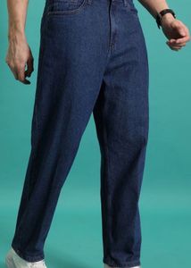 Dark Blue Denim Jeans