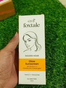 Foxtale Glow Sunscreen SPF 50