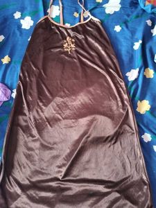Camisole Mid Length Coffee Brown 🤎
