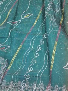 Poly Silk Saree With Blouse