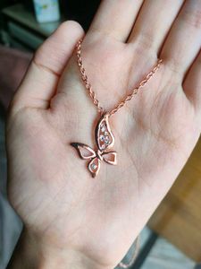 Butterfly Pendant Necklace