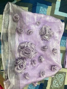 Lavender Skirt And Top Set
