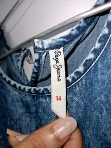 Denim One Piece/ Frock