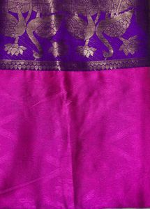 Hot Pink Silk Fabric