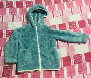 Cozy Blue Fleece Hoodie