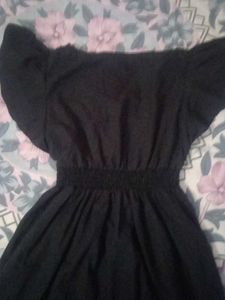 Black Flared Dress