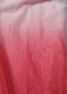 Ombre Dual Tone Organza Saree Without Blouse