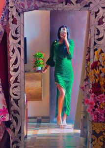 Beautiful Green Bodycon Dress