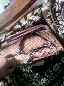 Vintage Snake Print Purse