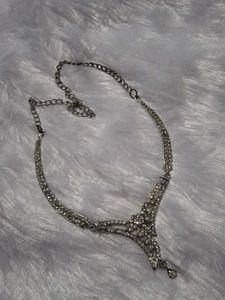 Sparkling Silver Necklace