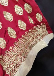 Rust Party Wear Plazo Suit With Dupatta 44 Bust
