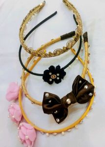 Cute Flower Headbands - Set of 2