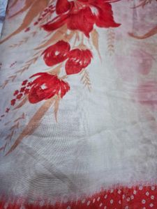 Elegant Floral Saree