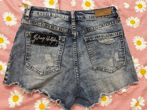 Ripped Demin Shorts