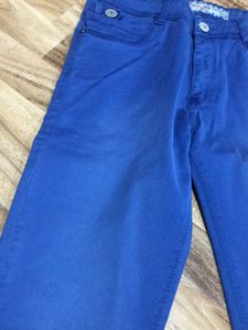 Blue Women Jeans Authetic Denim Wear