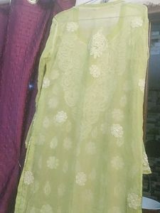 Luckhnowi Chikankari Kurta