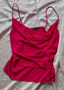 Zara Cowl Neck Top