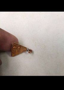 Pure Copper Mangal Dosh Nivaran Pendant(मामा मंगल)
