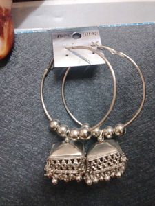Hoop Jhumka Earrings