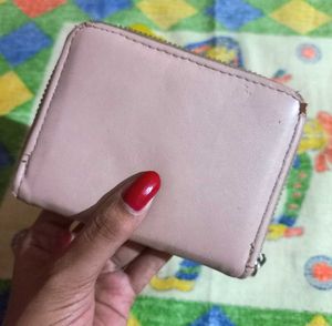 Chic pastel mauve Mini wallet