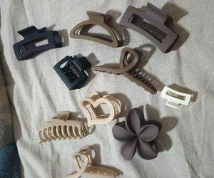Neutral Hair Claw Clip Set