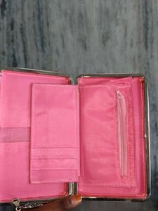 Red Star Wallet with Pom-Pom