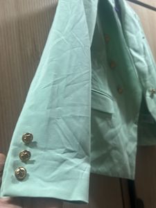 Mint Green Blazer