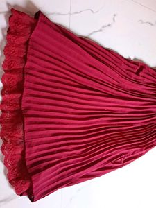 Red Off-Shoulder Dress