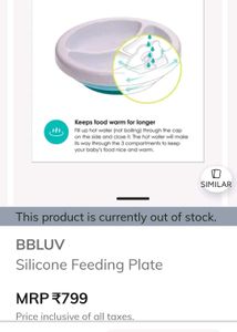 Silicone Feeding Plate For Babies And Toddlers!