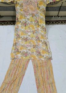 Beautiful top,bottom and duppata set