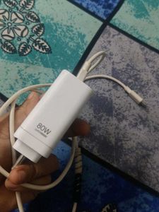 Supervooc 80w Original Charger With Cable