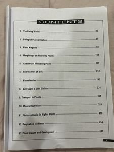 NEET BIOLOGY TEXTBOOK CLASS 11(of Brilliant pala)