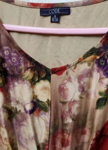Knee Length Floral Dress