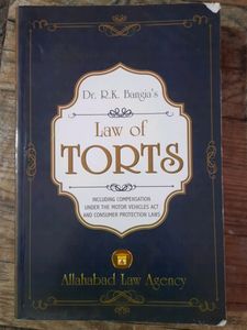 R. K. Bangia's Law of Torts