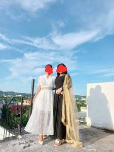 Designer White Gown❤️ Only 2 Times Use.