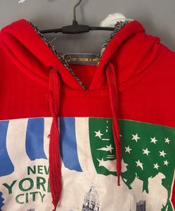 Red New York City Hoodie