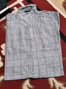 Navy Blue Casual Shirt