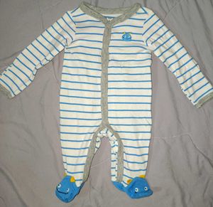 Striped Baby Sleepers - Set of 2