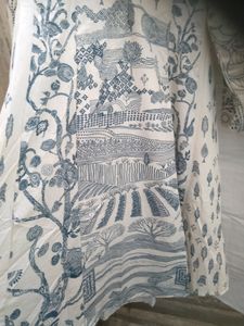 White Formal Kurta Set